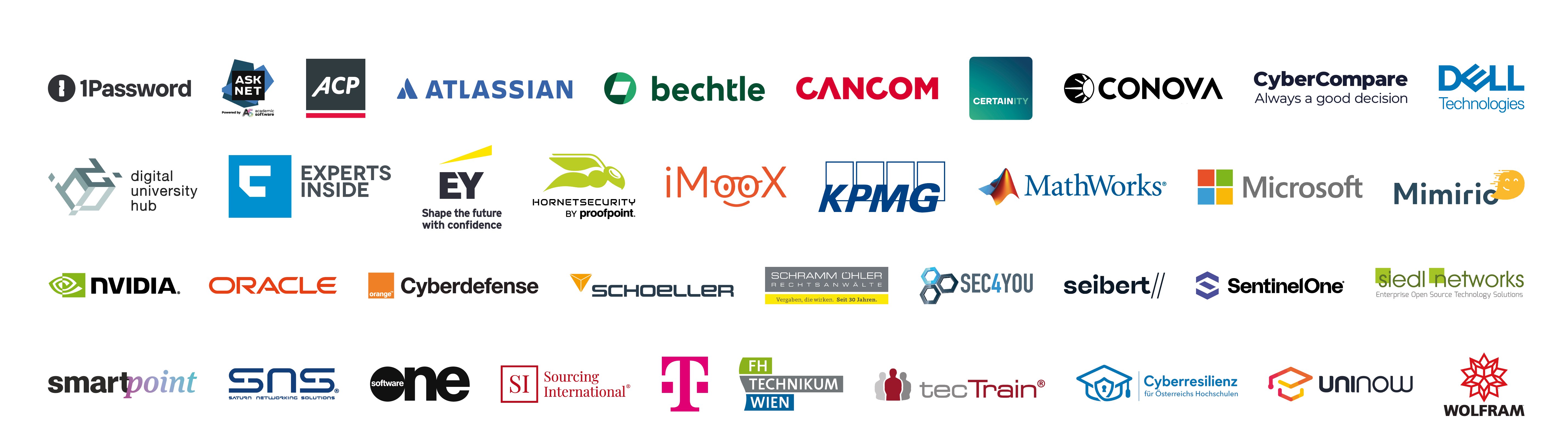 Logos der Partner und Sponsoren der Acotec 2026